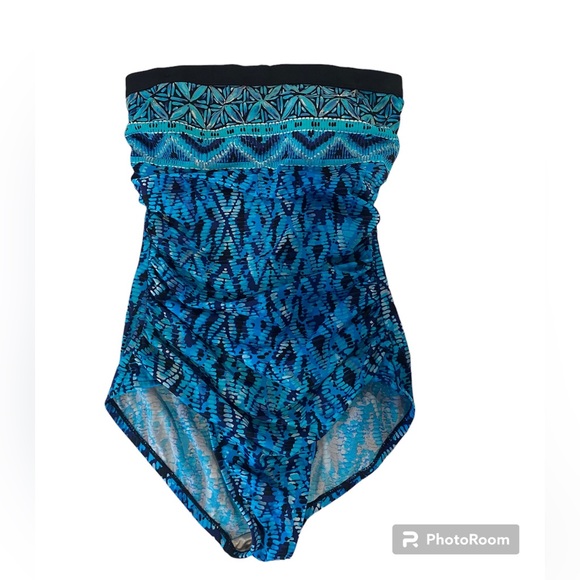 Maxine of Hollywood Bathing Suit Size 8 - Picture 2 of 4